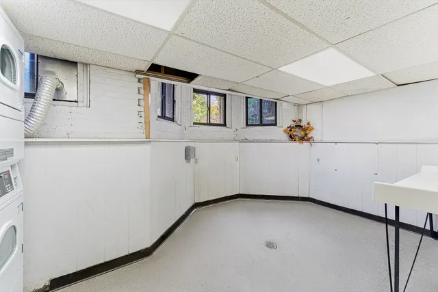 a view of a storage & utility room