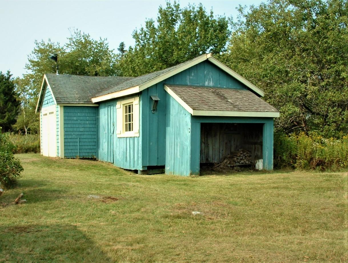 218 Mooseneck Road Addison, ME 04606 - Photo 8 of 31 Garage/Shed with Wood Storage