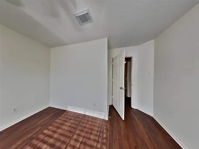 wooden floor in an empty room