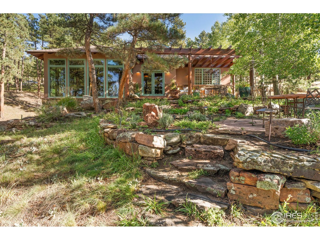 121 Leonards Road Boulder, CO 80302 - Photo 31 of 44 a view of a town with yard