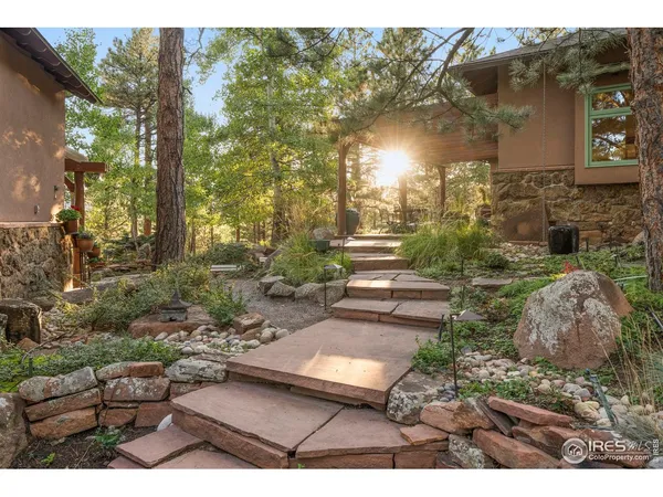 a view of backyard with outdoor space