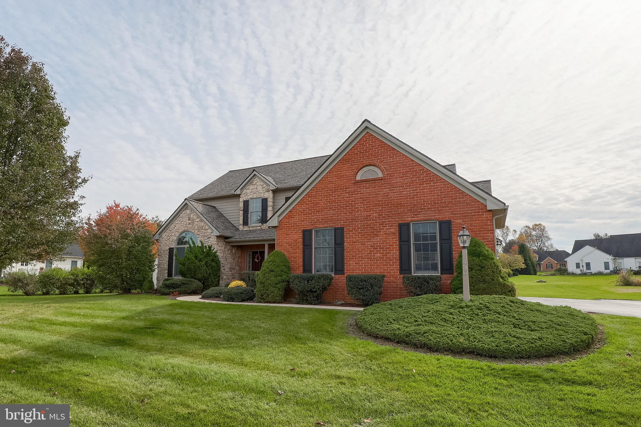 430 Wagonwheel Road Lititz, PA 17543 - Photo 2 of 51 a front view of a house with a yard