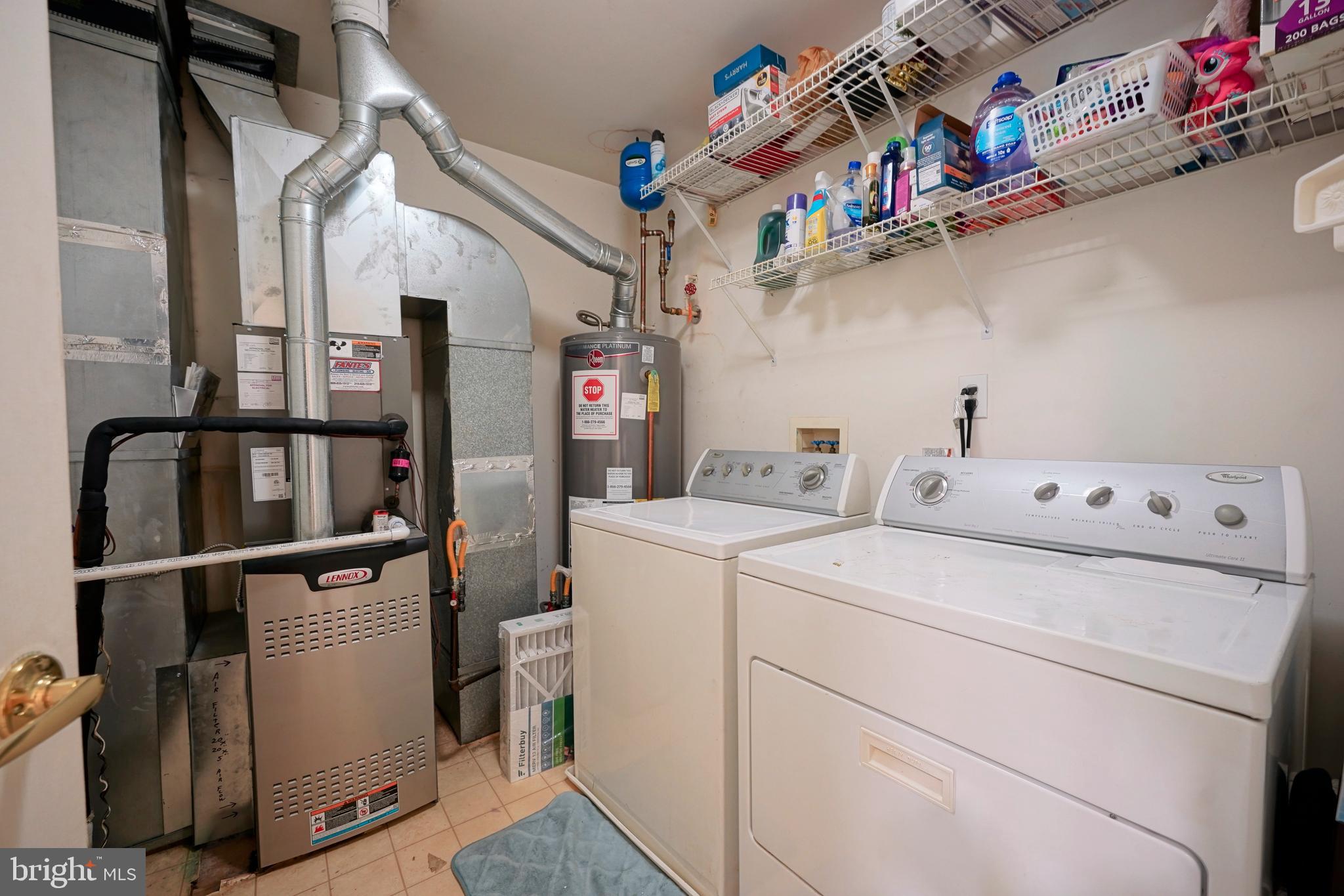 8 Saw Mill Drive Mount Laurel, NJ 08054 - Photo 35 of 37 a utility room with dryer and washer
