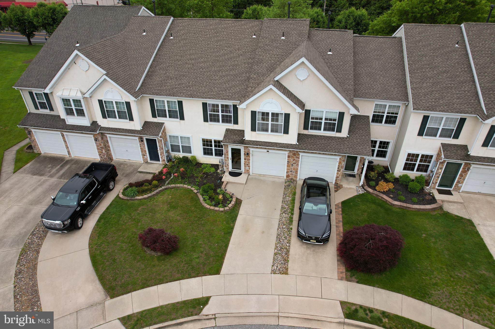 8 Saw Mill Drive Mount Laurel, NJ 08054 - Photo 37 of 37 an aerial view of a house with garden space and sitting area