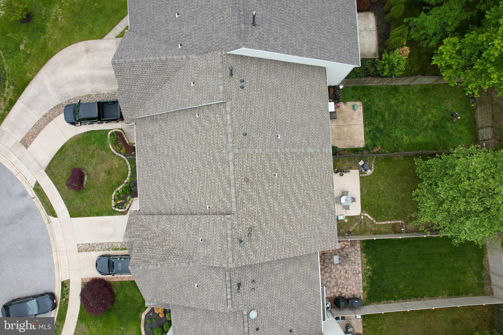 8 Saw Mill Drive Mount Laurel, NJ 08054 - Photo 8 of 37 an aerial view of a house with a yard and pool