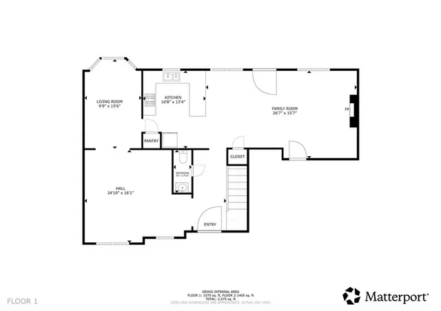 a picture of a bathroom with a shower