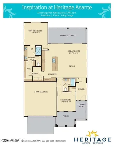 $1,995 | 24970 172nd Avenue, Surprise, AZ 85387