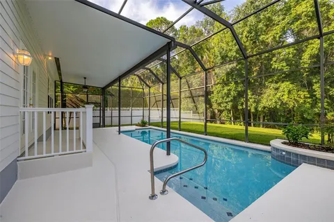 a view of an indoor swimming pool