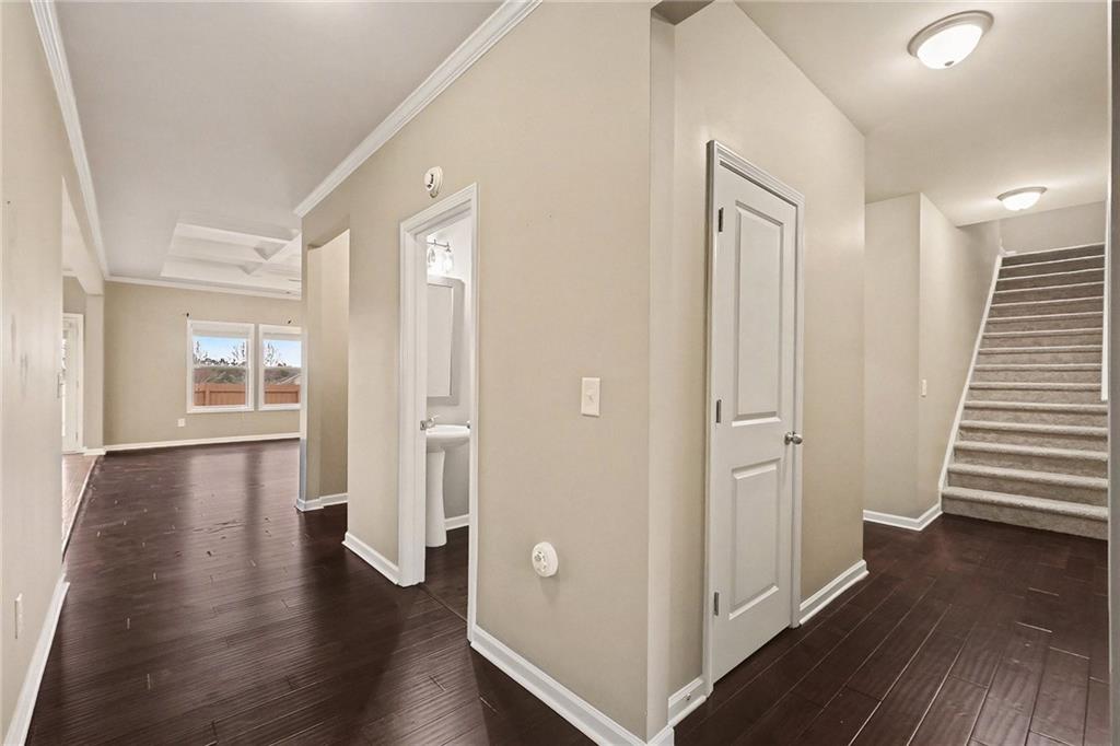 4475 Clubside Drive Gainesville, GA 30504 - Photo 11 of 36 an entryway space with wooden floor and windows