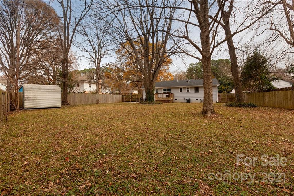 5110 Auburndale Road Charlotte, NC 28205 - Photo 28 of 30 a view of a yard with a large tree