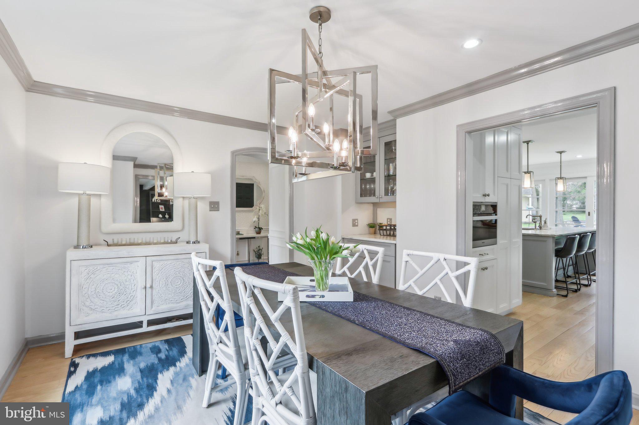 410 North Valley Forge Road Devon, PA 19333 - Photo 12 of 84 a view of a dining room with furniture and wooden floor
