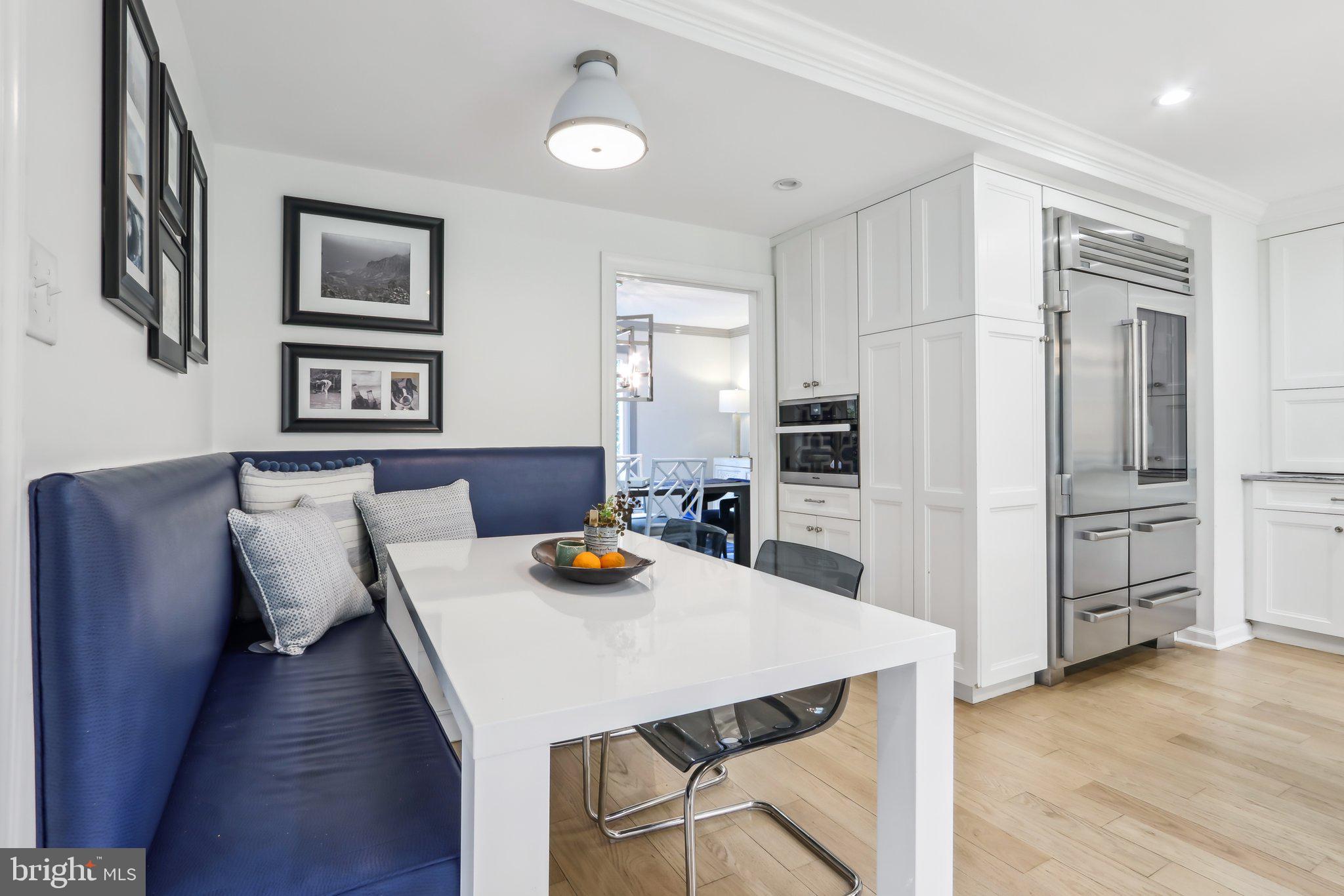 410 North Valley Forge Road Devon, PA 19333 - Photo 18 of 84 a view of a dining room with furniture and wooden floor