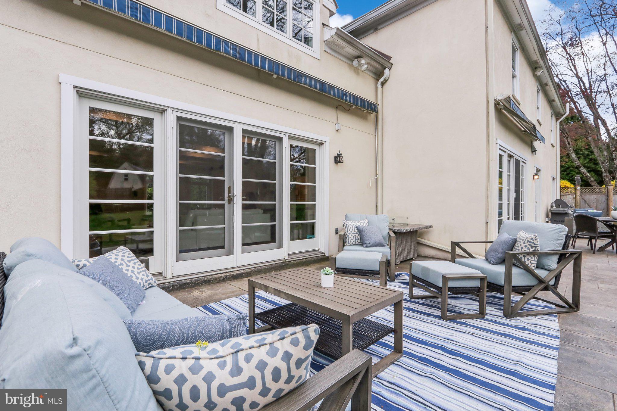 410 North Valley Forge Road Devon, PA 19333 - Photo 26 of 84 a outdoor living area with furniture and a window