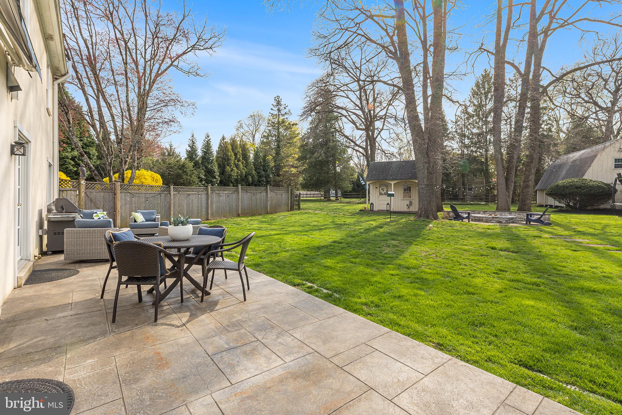 410 North Valley Forge Road Devon, PA 19333 - Photo 28 of 84 expansive rear yard views