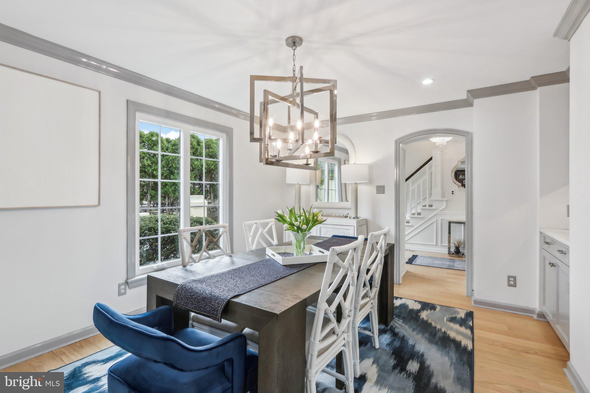 410 North Valley Forge Road Devon, PA 19333 - Photo 9 of 84 a view of a dining room with furniture window and outside view