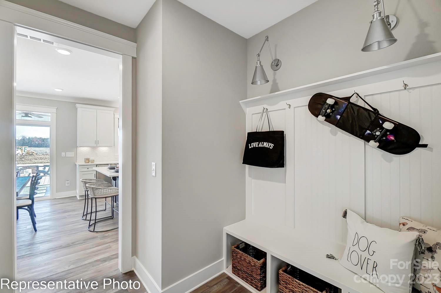 4185 Roberta Road Harrisburg, NC 28075 - Photo 17 of 48 a view of entryway and workspace