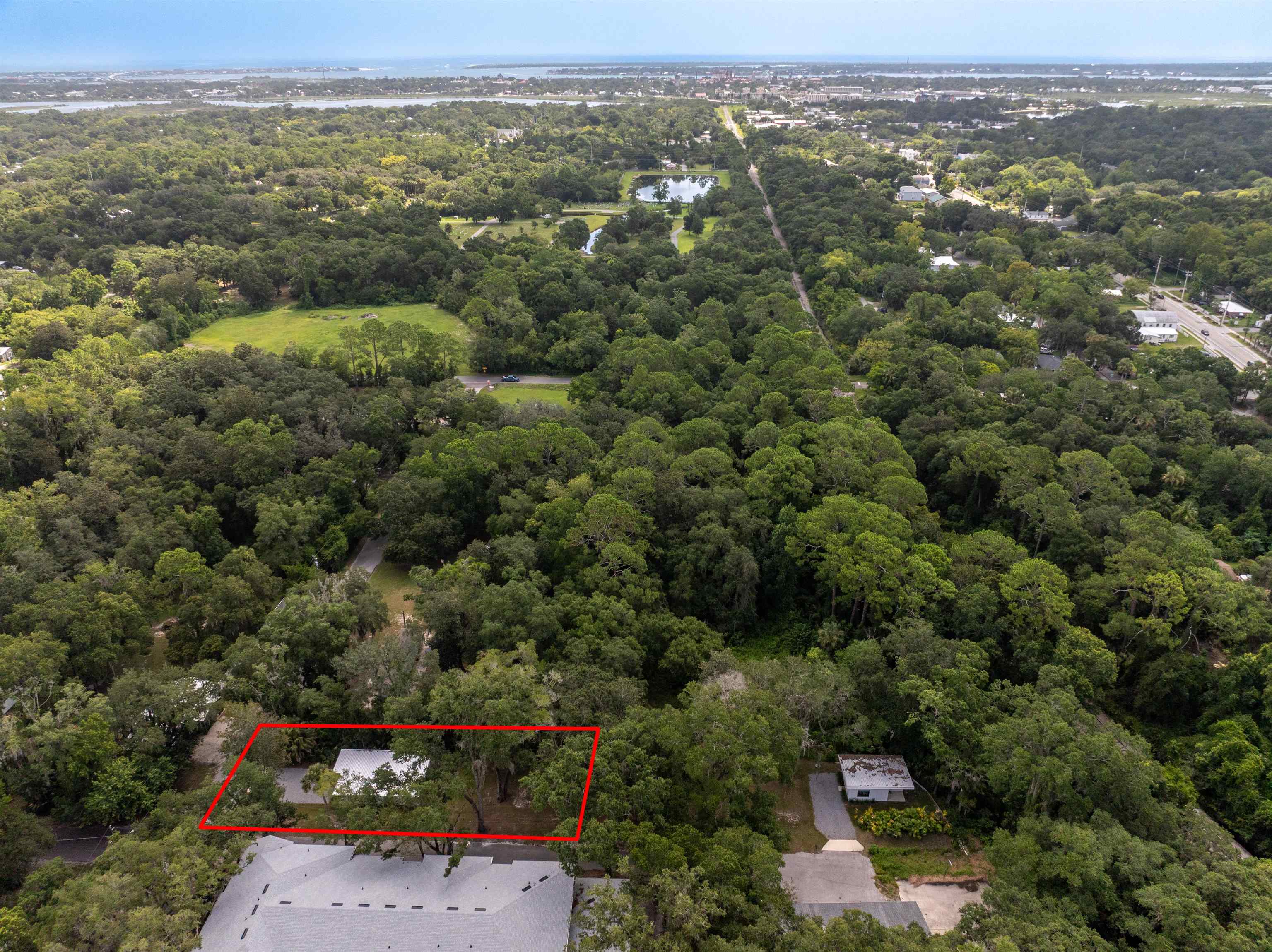 793 Chapin Street St. Augustine, FL 32084 - Photo 21 of 22 View of property location featuring property parcel outlined