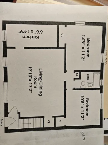 view of a with a white wall