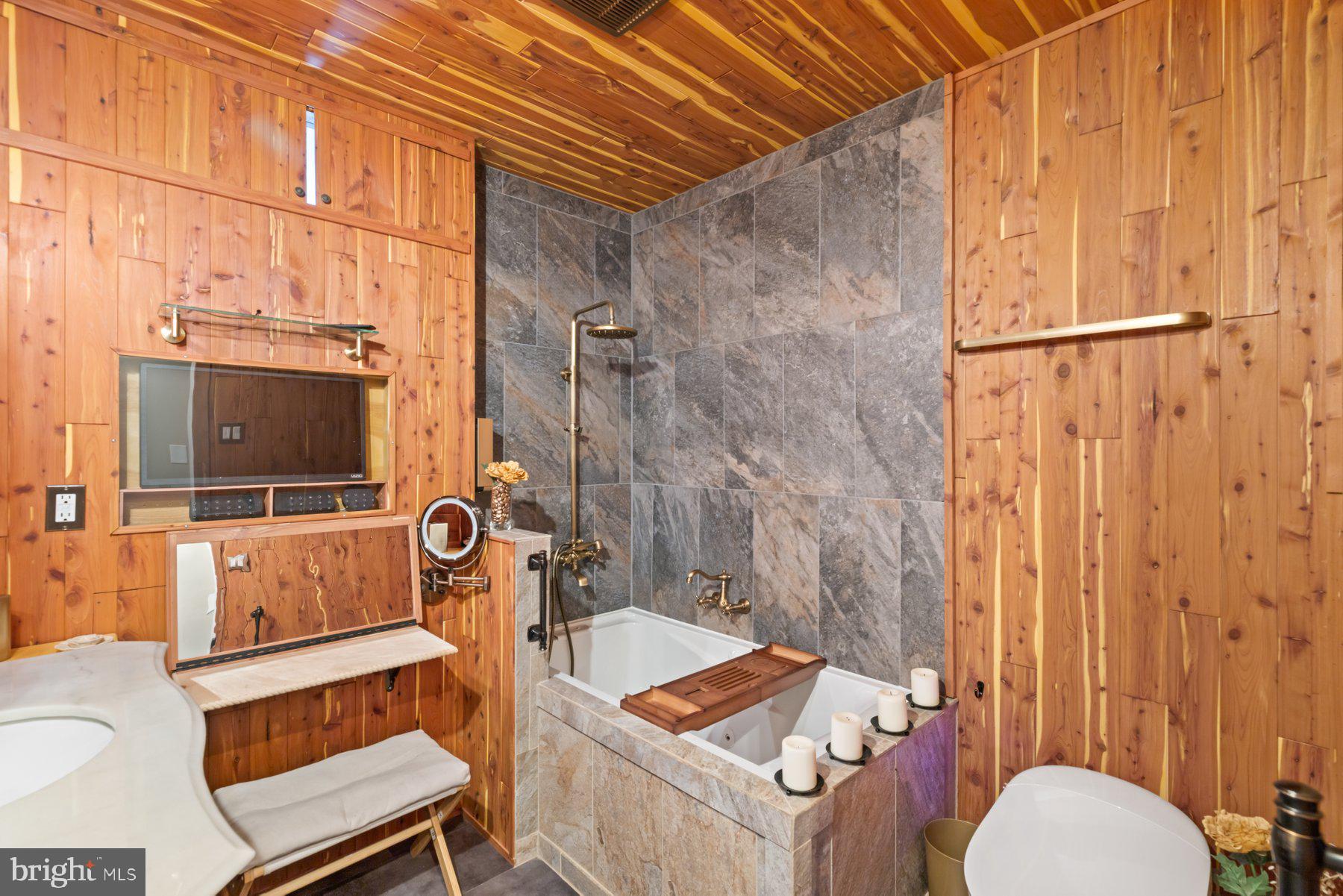 13033 Bottom Road Hydes, MD 21082 - Photo 17 of 45 a bathroom with a sink toilet and shower