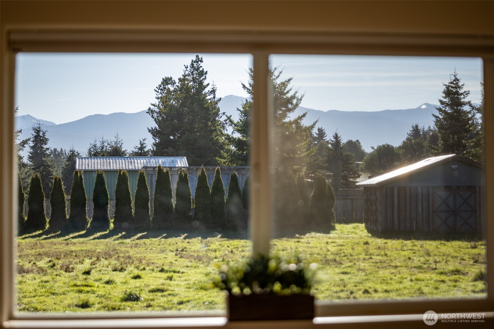 2042 Finn Hall Road Port Angeles, WA 98362 - Photo 34 of 40 a view of a backyard of the house