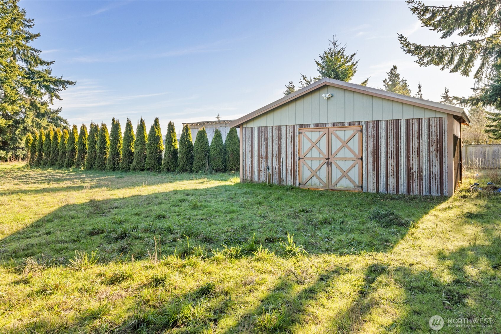 2042 Finn Hall Road Port Angeles, WA 98362 - Photo 6 of 40 a view of backyard with green space