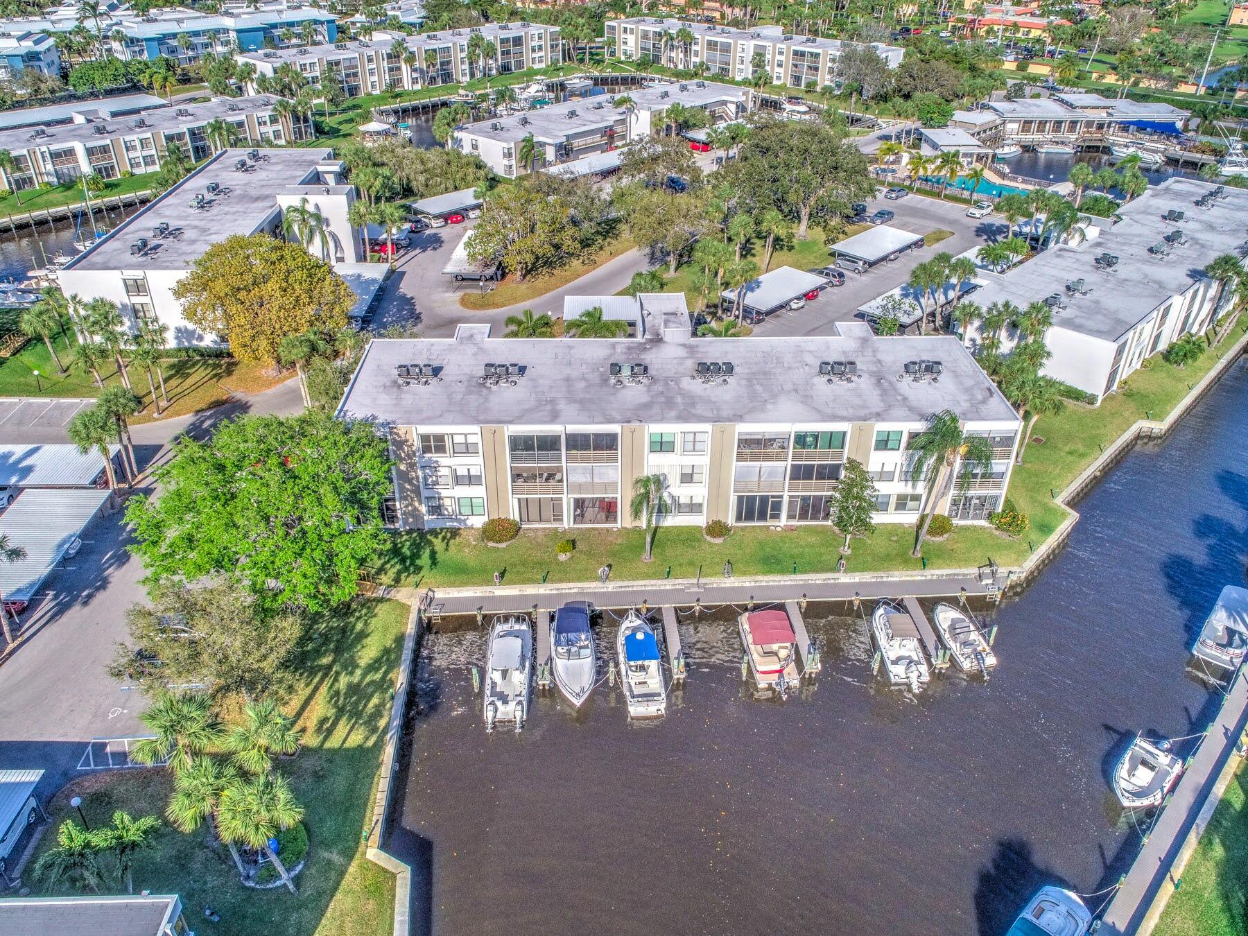 1950 Southwest Palm City Road, Unit 11301 Stuart, FL 34994 - Photo 40 of 57 Aerial view - rear