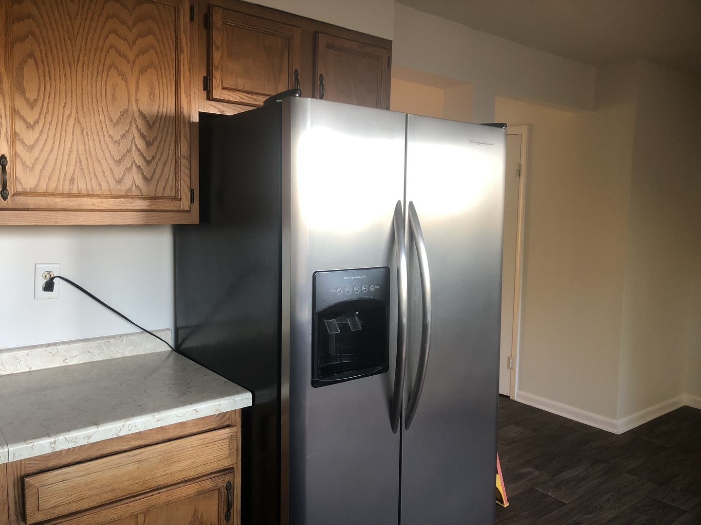 421 Providence Court Bolingbrook, IL 60440 - Photo 6 of 24 a close view of refrigerator and cabinet