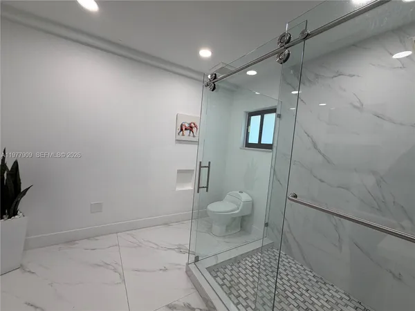 a view of a grassy field