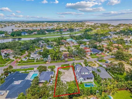 a view of an outdoor space tennis court