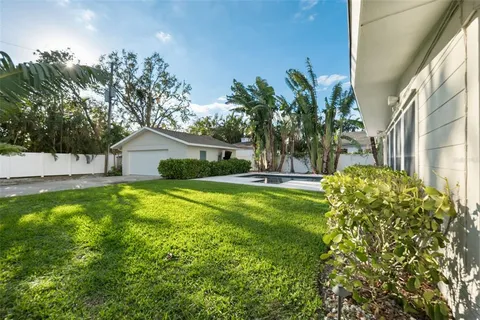 a view of outdoor space and garden
