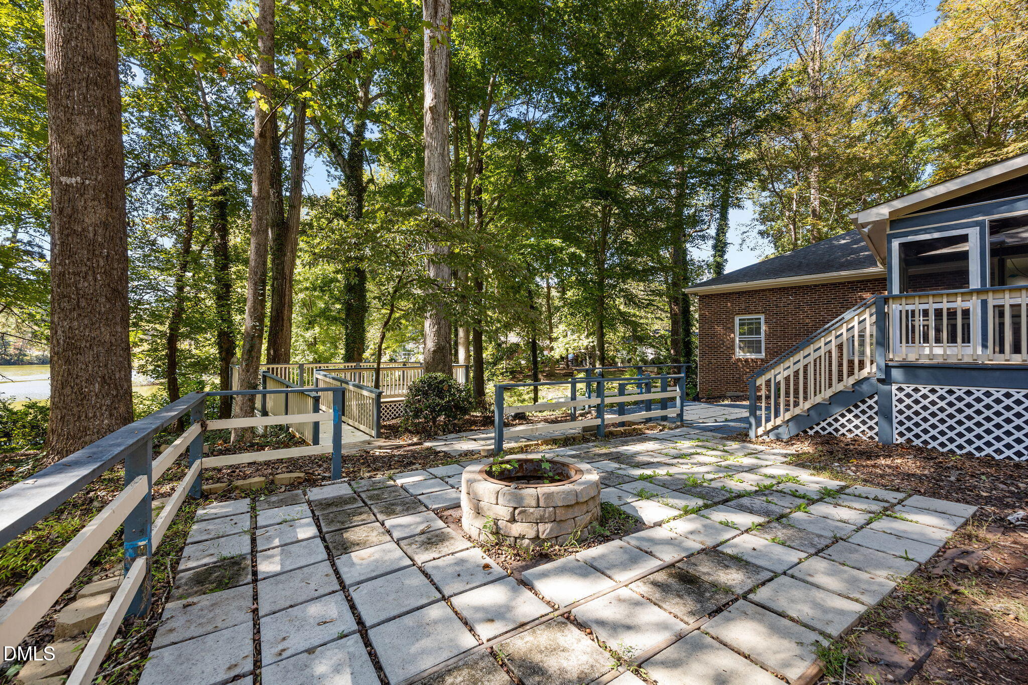 8701 Oneal Road Raleigh, NC 27613 - Photo 28 of 33 a view of a patio with wooden floor