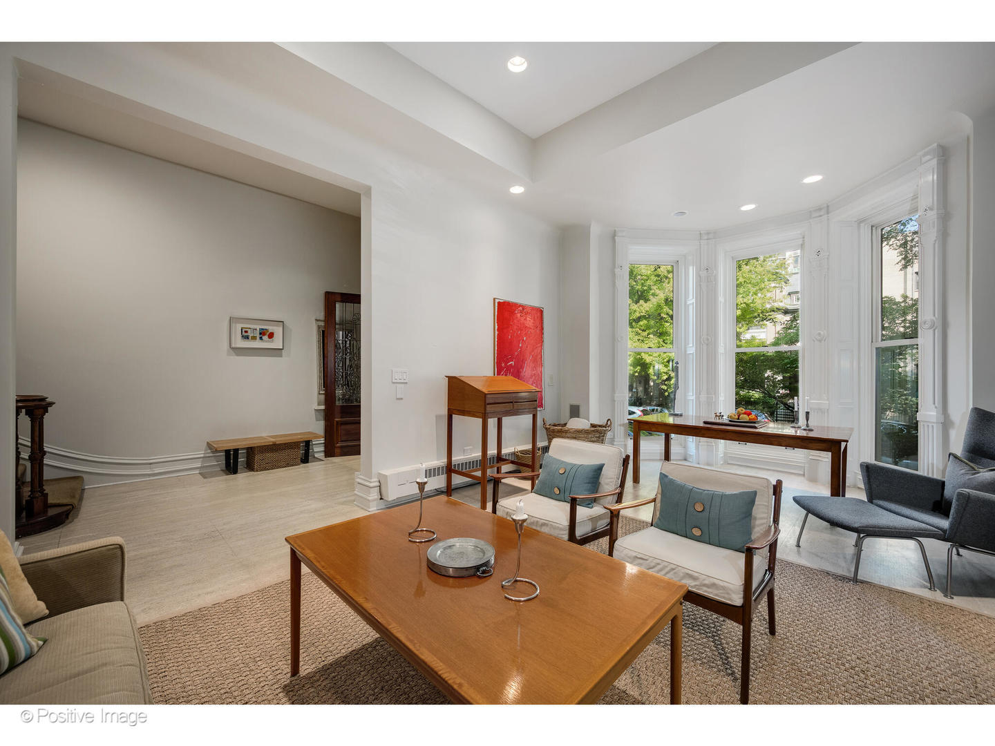 1434 North Dearborn Street Chicago, IL 60610 - Photo 11 of 67 a living room with furniture and a large window