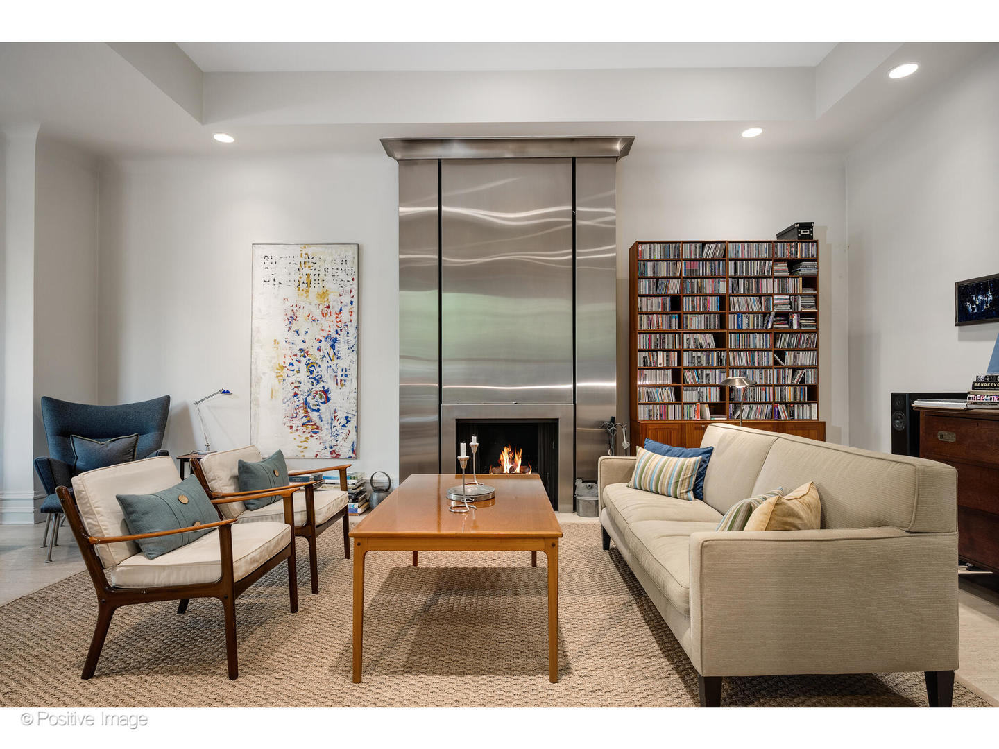 1434 North Dearborn Street Chicago, IL 60610 - Photo 10 of 67 a living room with furniture and a large window