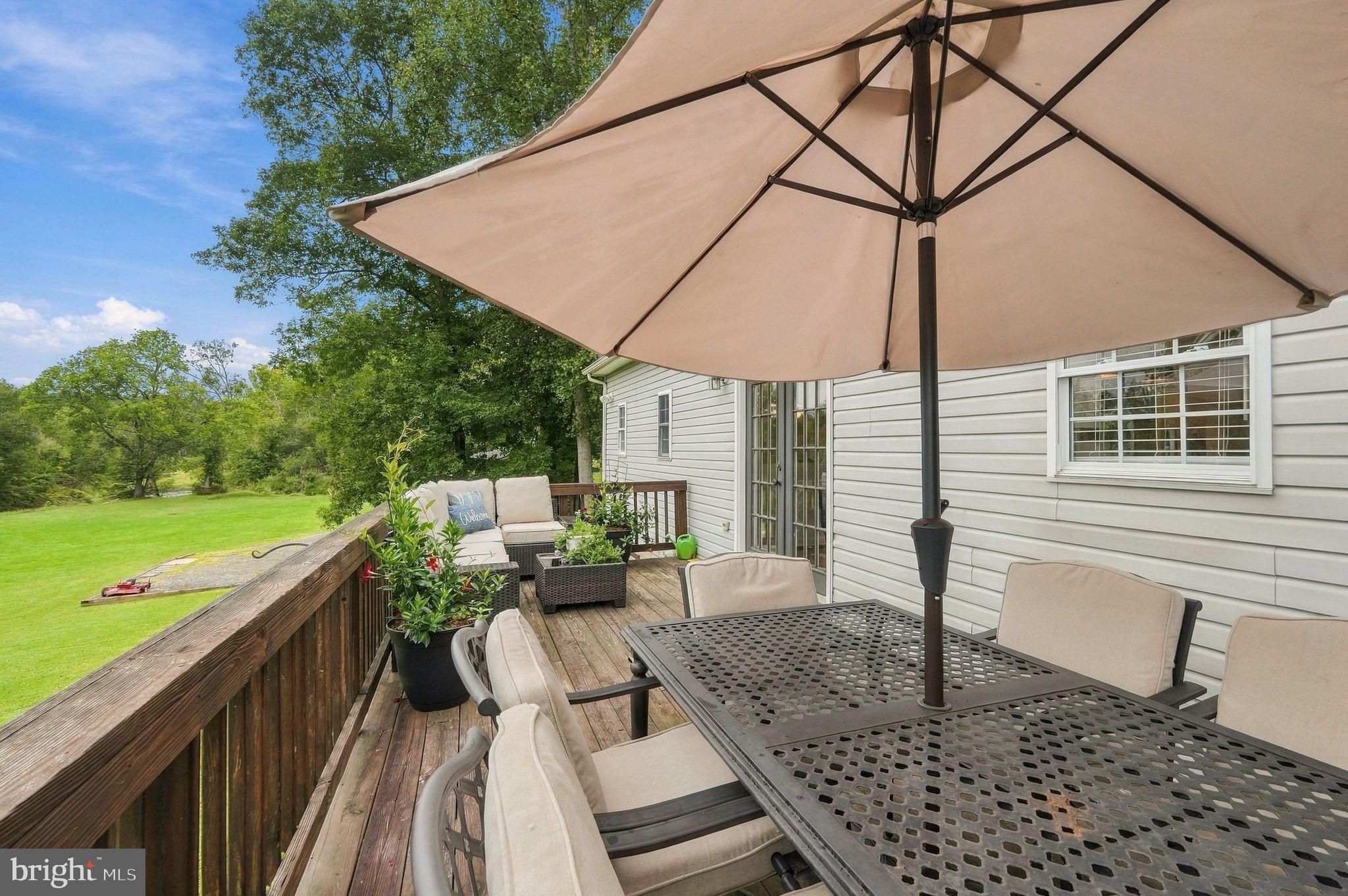12095 Hazel River Road Rixeyville, VA 22737 - Photo 15 of 62 Deck off of Kitchen