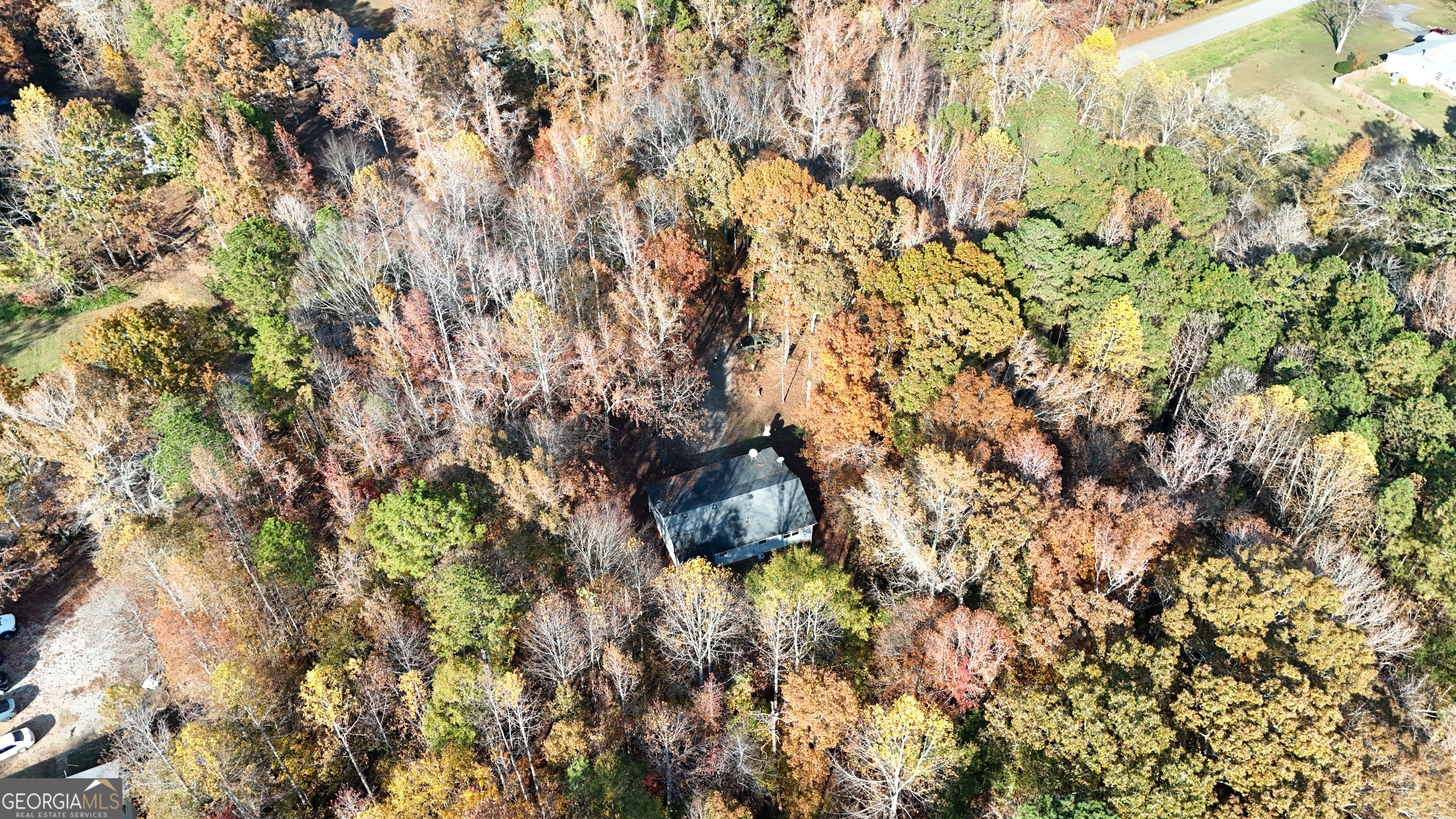 1225 Coppermine Road Buchanan, GA 30113 - Photo 26 of 29 a backyard of a house with lots of green space