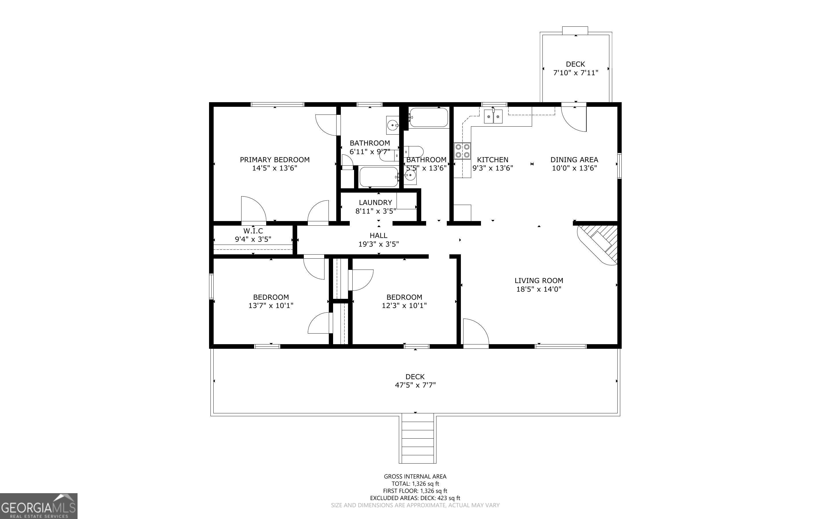 1225 Coppermine Road Buchanan, GA 30113 - Photo 4 of 29 a picture of floor plan