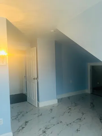 a view of a wooden deck