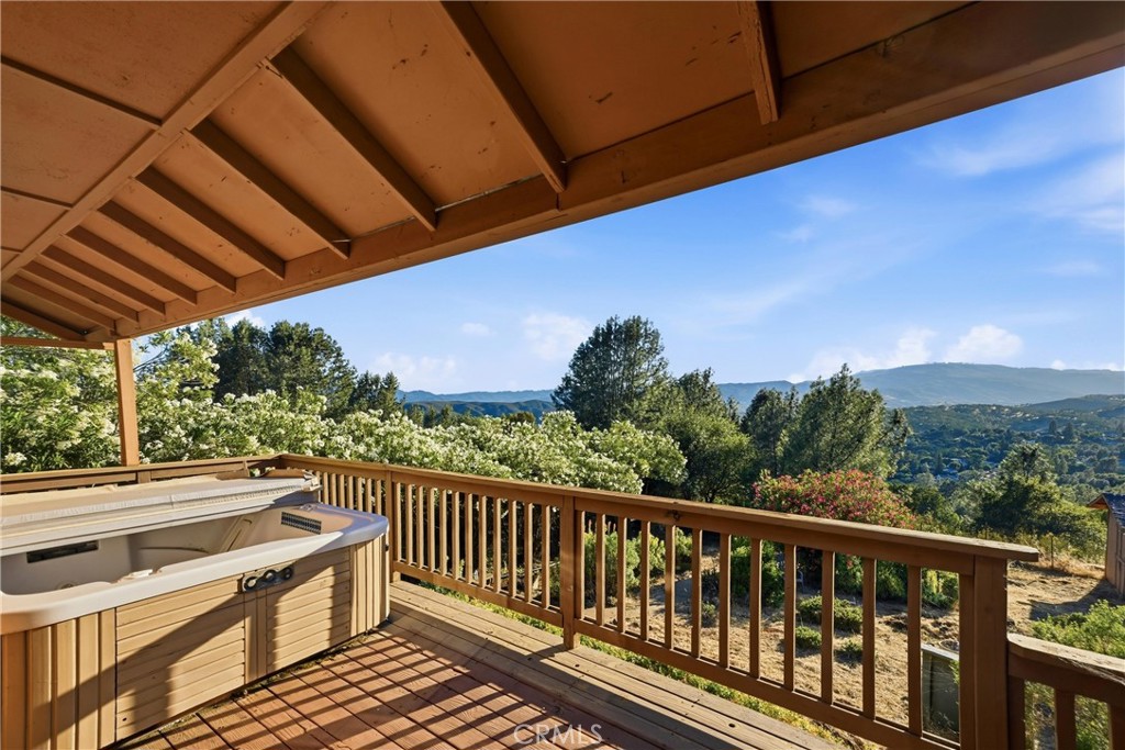 17153 Squirrel Hill Road Hidden Valley Lake, CA 95467 - Photo 28 of 34 Hot tub on deck - gorgeous views