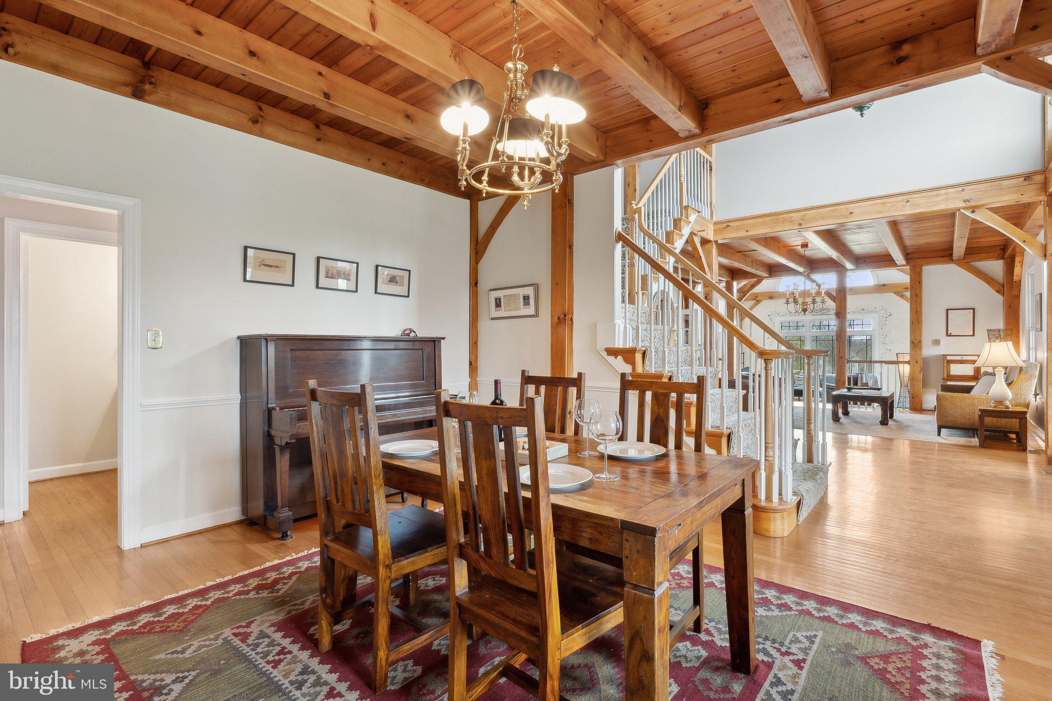 18600 Barnesville Road Barnesville, MD 20838 - Photo 26 of 108 a view of a dining room with furniture and wooden floor