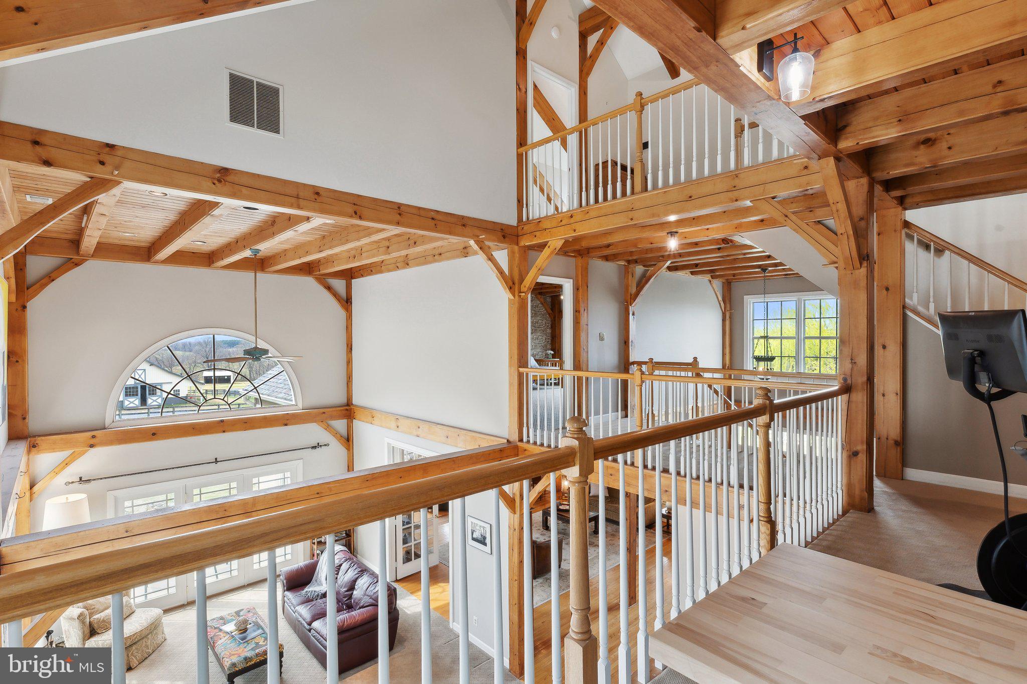 18600 Barnesville Road Barnesville, MD 20838 - Photo 59 of 108 a view of balcony with wooden floor and stairs