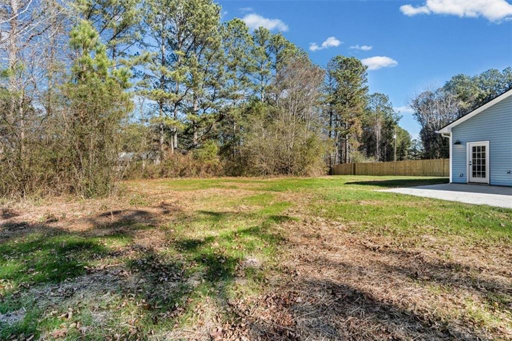 146 Old Brock Road Rockmart, GA 30153 - Photo 41 of 45 a view of outdoor space with deck and yard