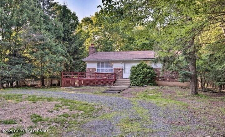 479 Mountain Road Albrightsville, PA 18210 - Photo 2 of 30 a view of a house with a yard and tree s