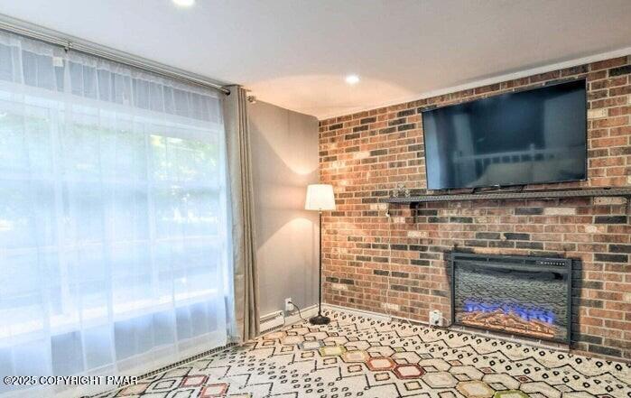 479 Mountain Road Albrightsville, PA 18210 - Photo 9 of 30 a bathroom with a shower and a sink