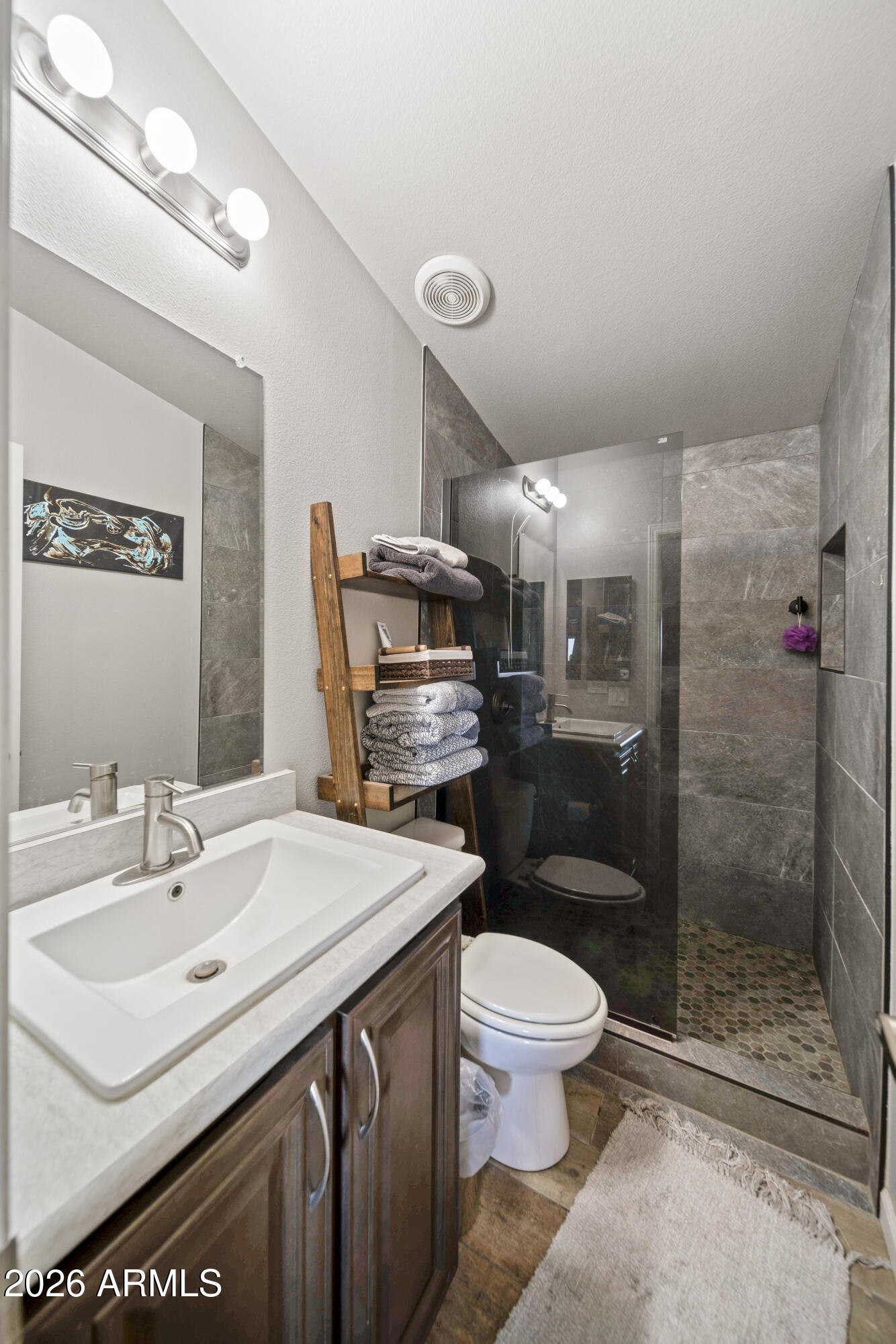 52510 Williams Road Aguila, AZ 85320 - Photo 28 of 62 a bathroom with a sink toilet and shower