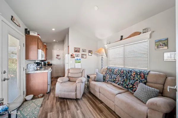 a bathroom with a shower and toilet