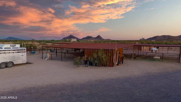 a view of outdoor space and city view