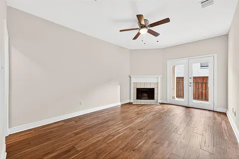 wooden floor in an empty room