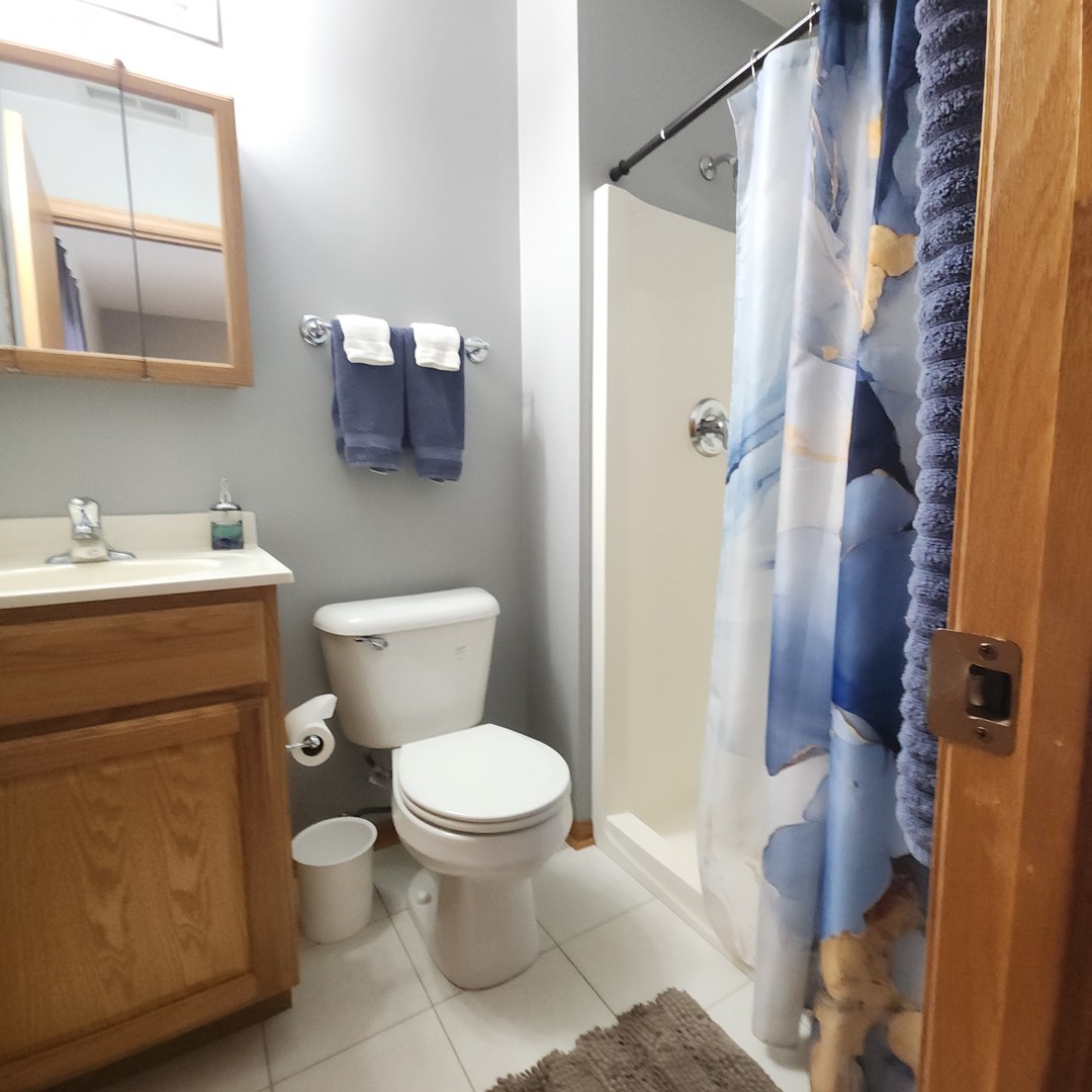 10620 Central Avenue, Unit 3B Chicago Ridge, IL 60415 - Photo 4 of 13 a bathroom with a sink toilet and shower