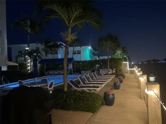 a view of outdoor space with oven