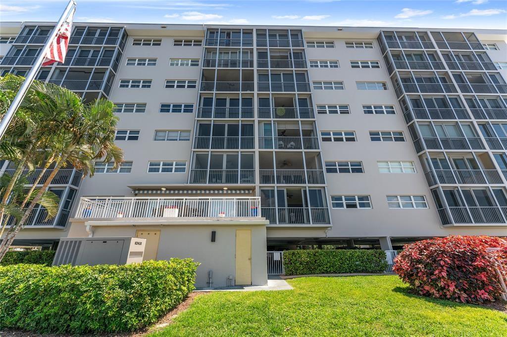 615 North Riverside Drive, Unit 502 Pompano Beach, FL 33062 - Photo 38 of 43 front view of a building